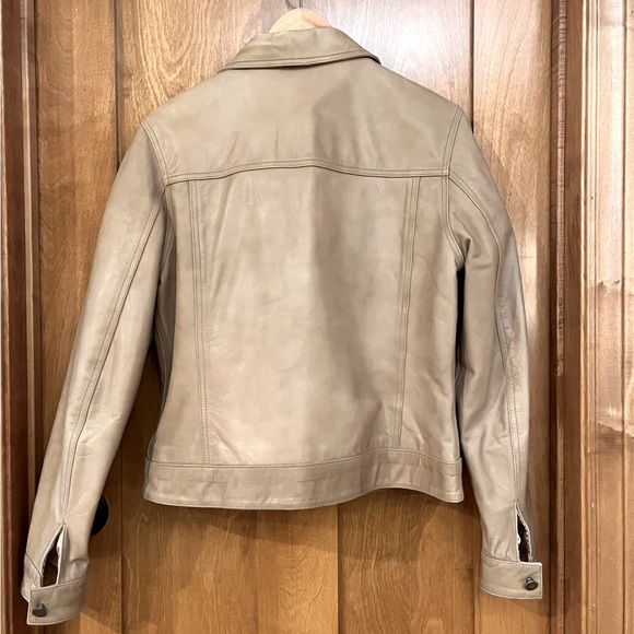 Jim and Marylou Leather Moto Jacket - Sz M - Picture 2 of 10